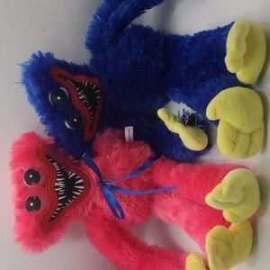Pair of Huggy Wuggy Plush